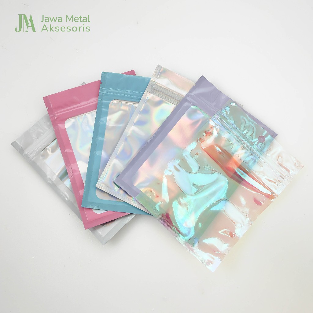 Jual Jawa Packing Bag Plastik Ziplock Klip Hologram Souvenir Freebies ...