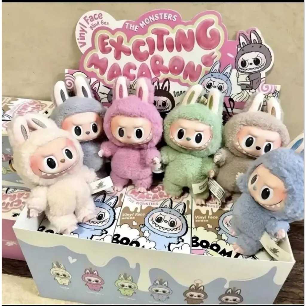 【新品未開封】Green Grape Labubu Popmart labubu the monsters exciting macaron Green Grape