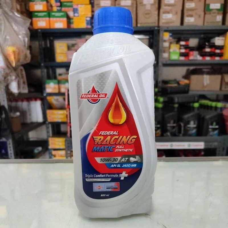 Jual Oli Federal racing matic new 10w-30 800 ml | Shopee Indonesia