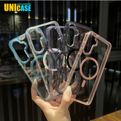 Jual UNICASE - Metal-frame Magnetic Transparant Fuze Case for SAMSUNG S ...