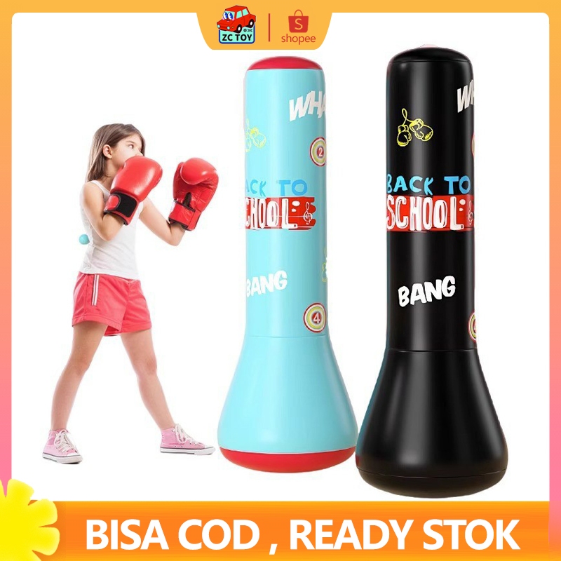 Jual ZCTOY 120cm Standing Boxing Samsak Tinju Anak Inflatable Kids ...