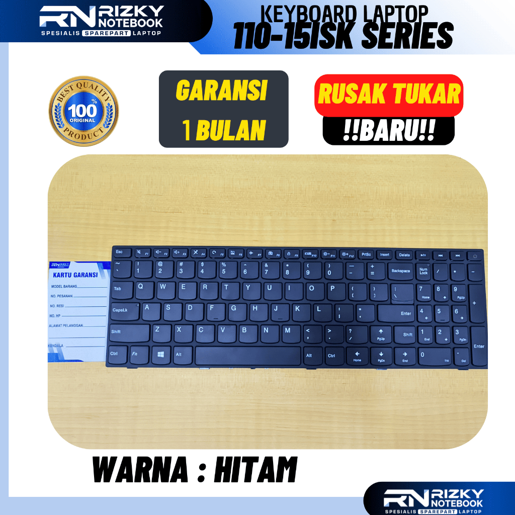 Jual Keyboard laptop seri 110 15 15ISK 110-15ISK 110-15 ISK | Shopee ...