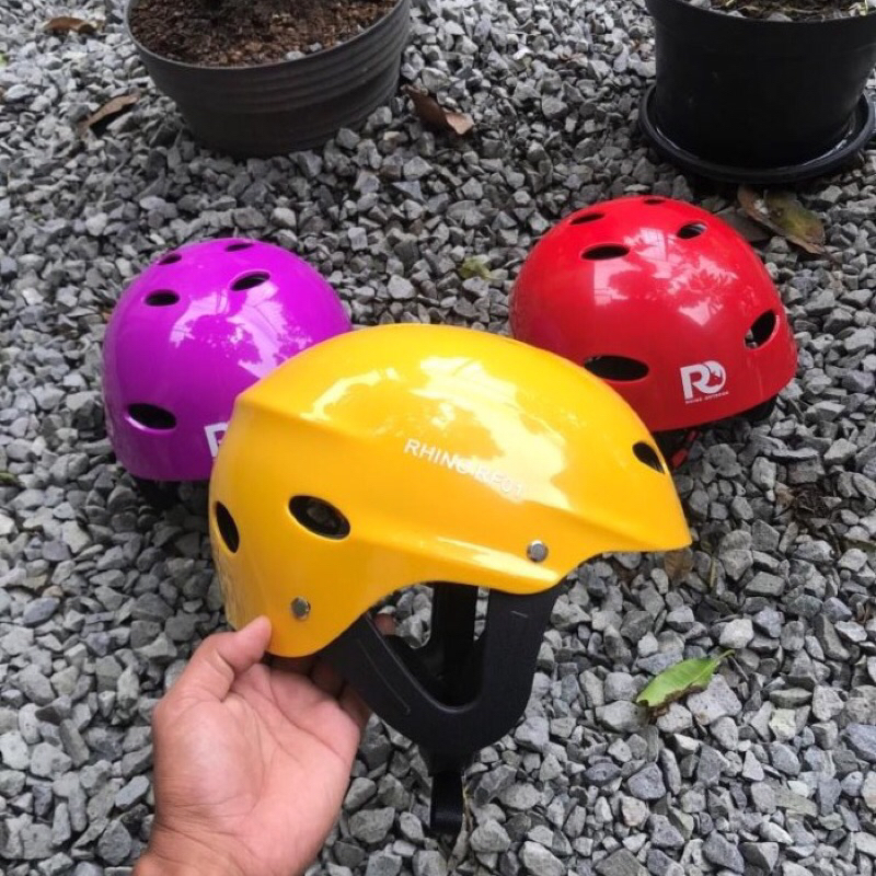 Jual helm rafting flyingfox arung jeram rescue rappelling cantoneering ...