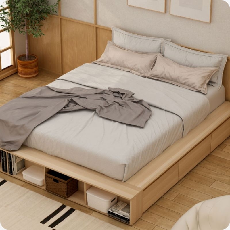 Jual PIRA - NIDUM BD160 DIVAN / TEMPAT TIDUR DENGAN LACI PENYIMPANAN |  Shopee Indonesia