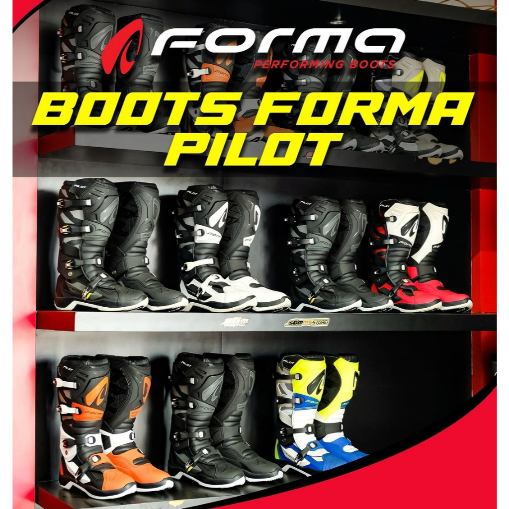 Jual Sepatu Cross FORMA Pilot By Italy | Shopee Indonesia