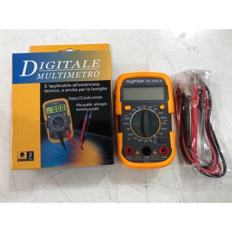 Jual Avometer Digital/ multimeter digital UK-830LN Myfair | Shopee ...