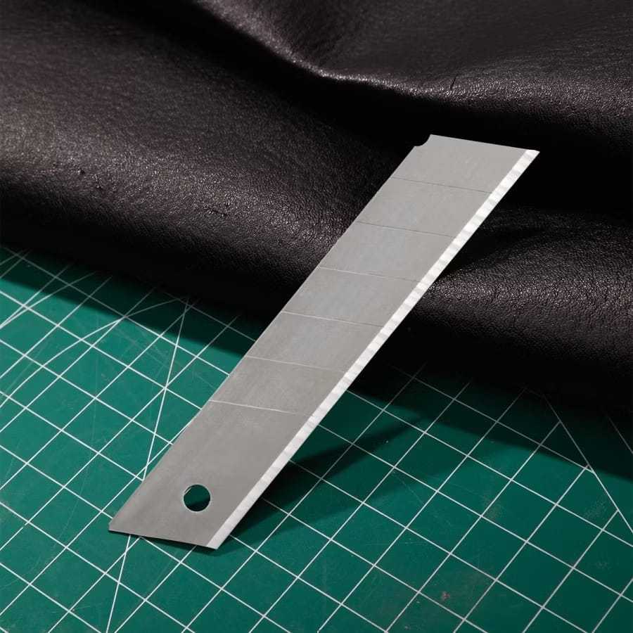 Jual Deli isi Ulang Cutter 10pcs (Utility Knife Blade) 18mm/25mm EDL ...