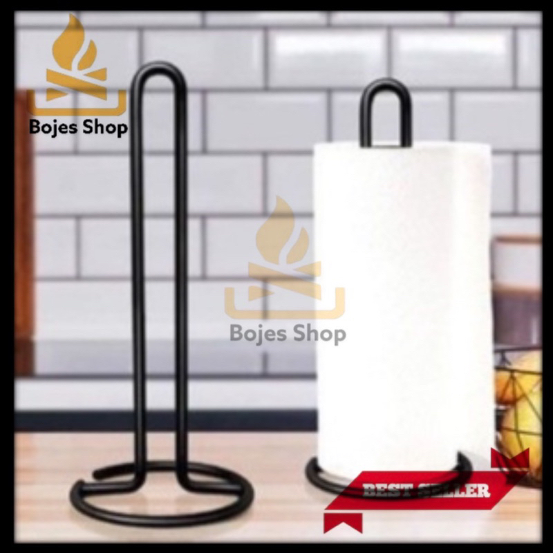 Jual rak tempat tisu gulung stand tissue dapur | Shopee Indonesia