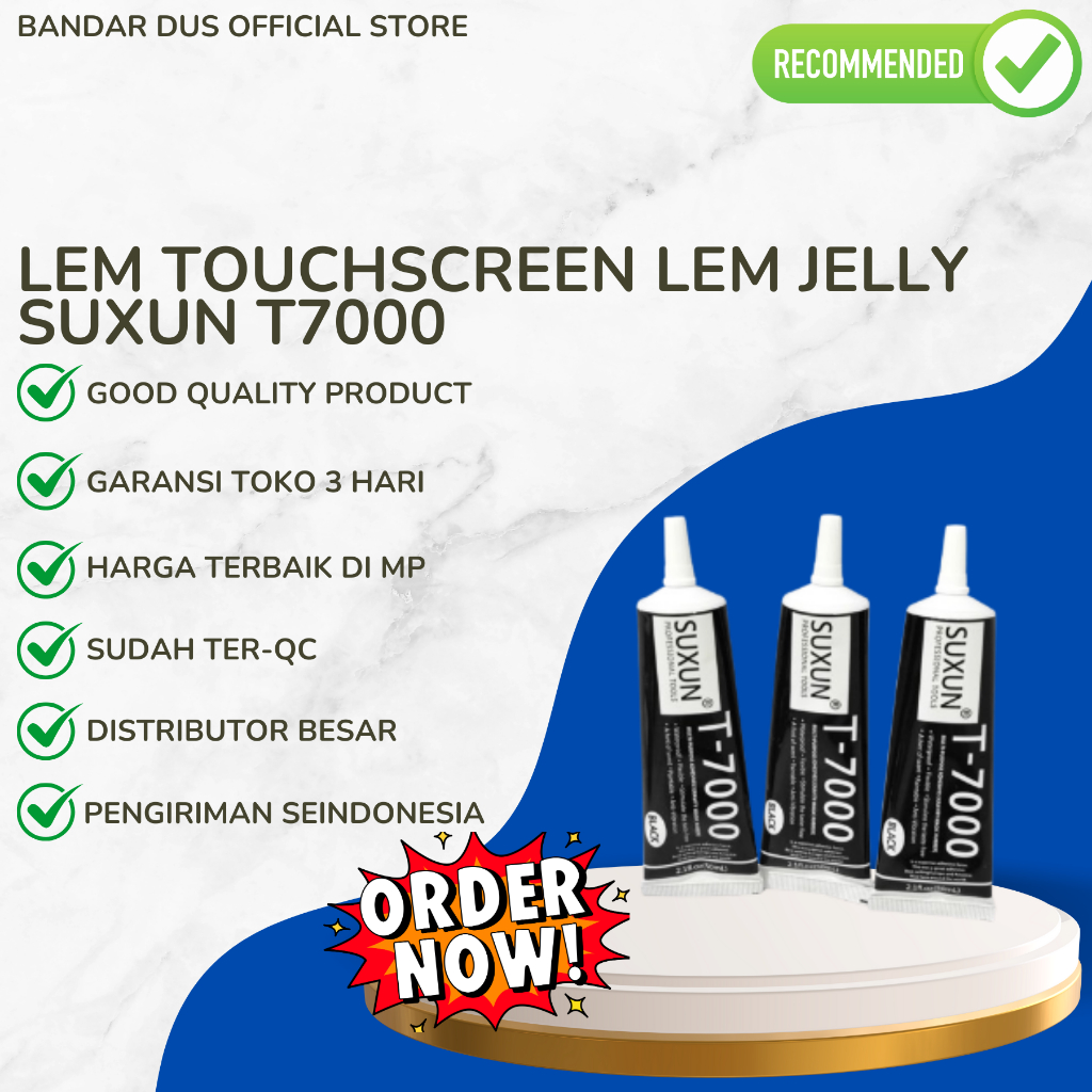Jual LEM JELLY SUXUN T7000 / LEM TOUCHSCREEN SUXUN T7000 50ML 15ML ...