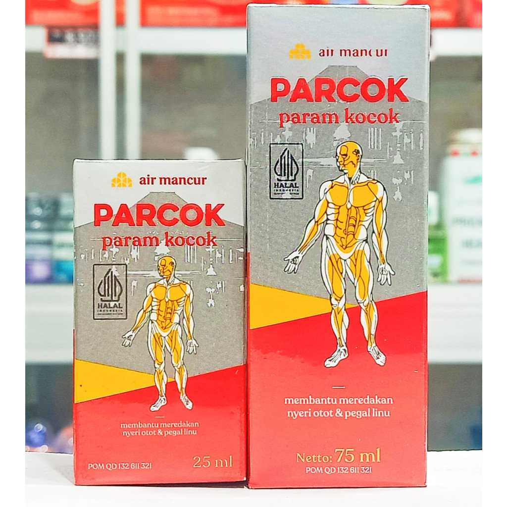Jual Air Mancur PARCOK PARAM KOCOK 25/75 ML - Membantu Meredakan Nyeri ...