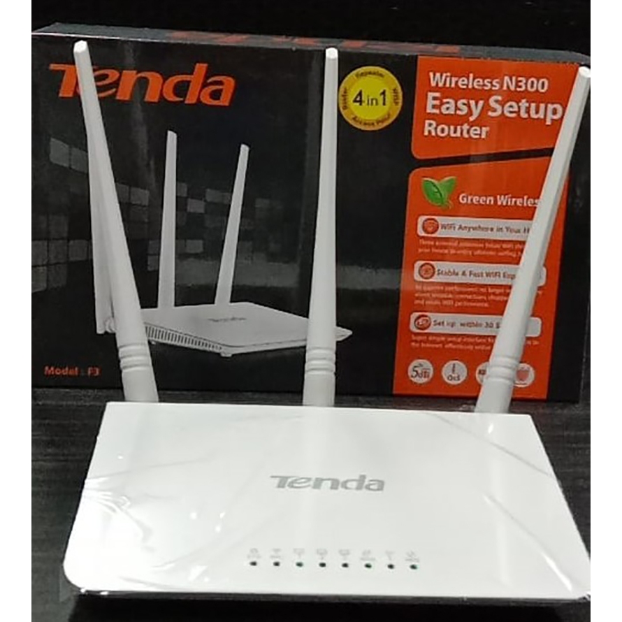 Jual Tenda F3 300Mps router pintar Wifi berkecepatan tinggi bekas ...