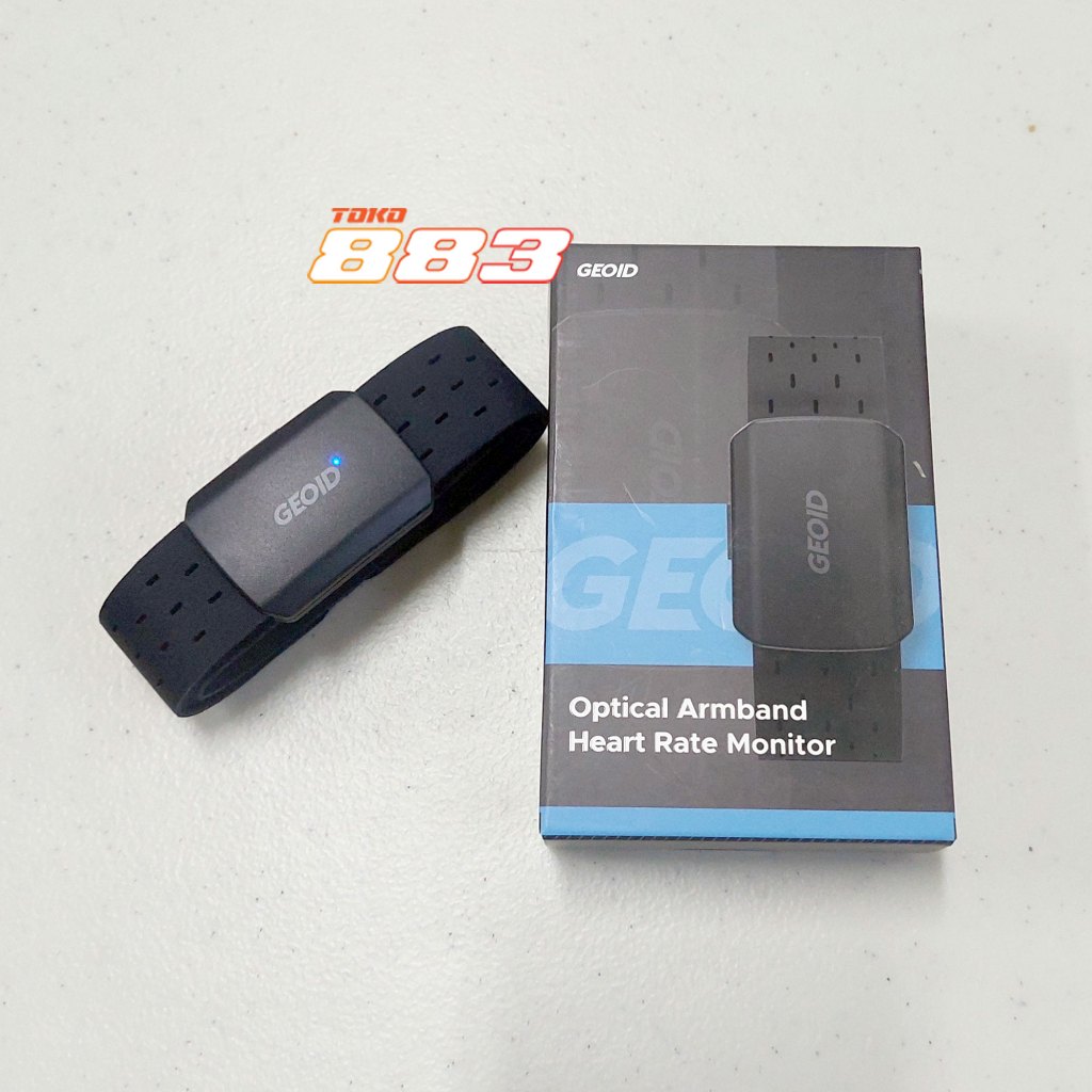 Jual GEOID HS800 Heart Rate Monitor Wrist Band Armband Wrist Strap BLE ...