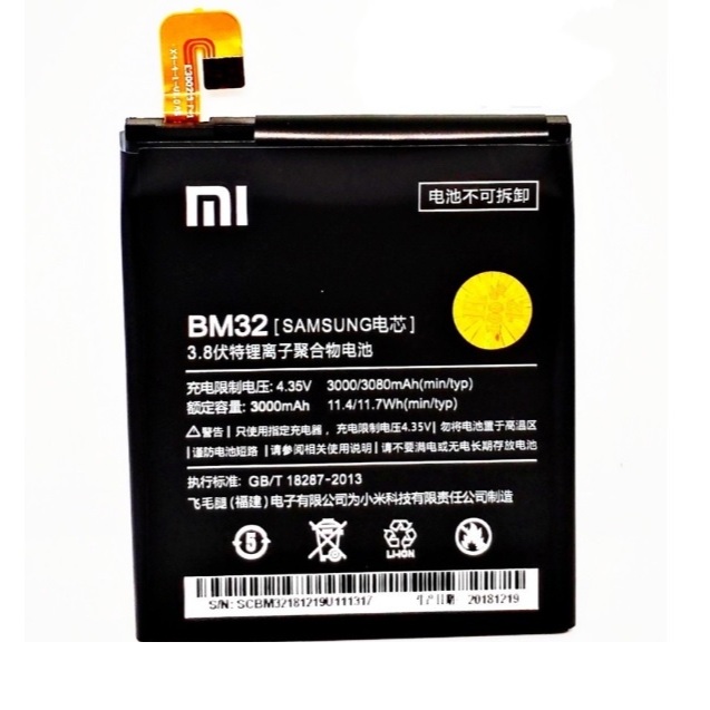 Jual Baterai Xiaomi Mi 4 / BM 32 Model Original Batterai BM32 | Shopee ...