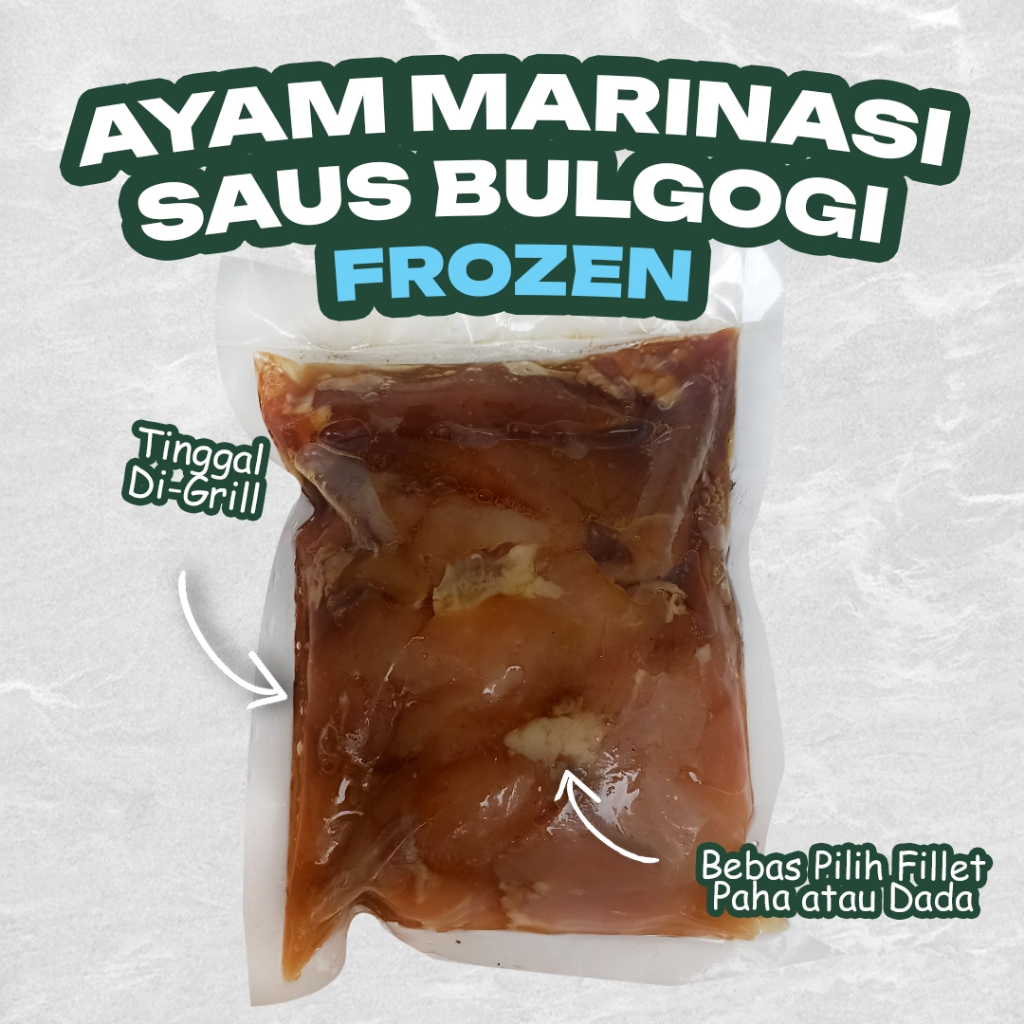 Paha ayam yang sudah dipotong dan siap dimarinasi