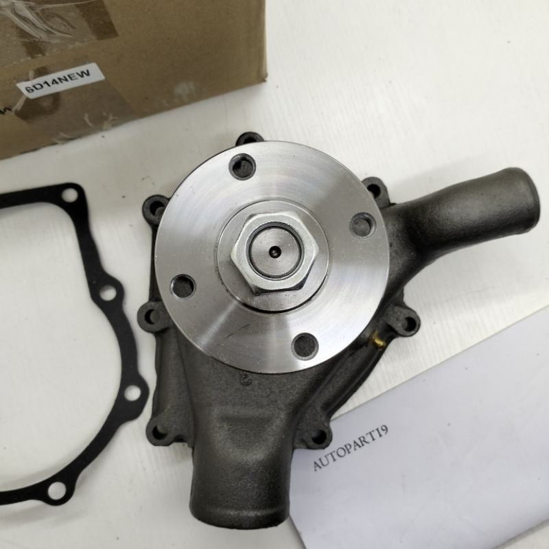 Jual water pump Fuso 6D14 new pompa air radiator Fuso 6d14 new Diameter ...