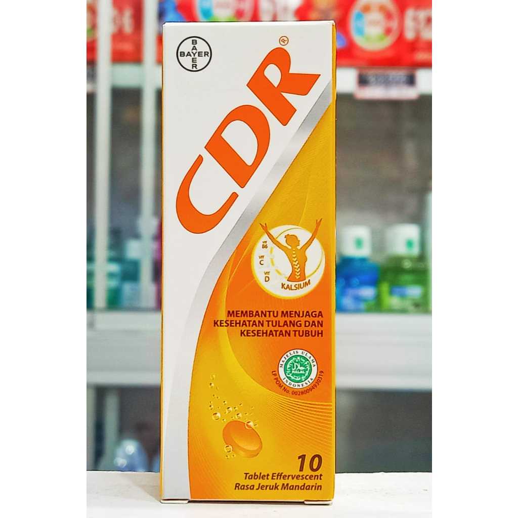Jual CDR & CDR Fortos Effervescent Isi 10/15/20 TABLET - Menjaga ...