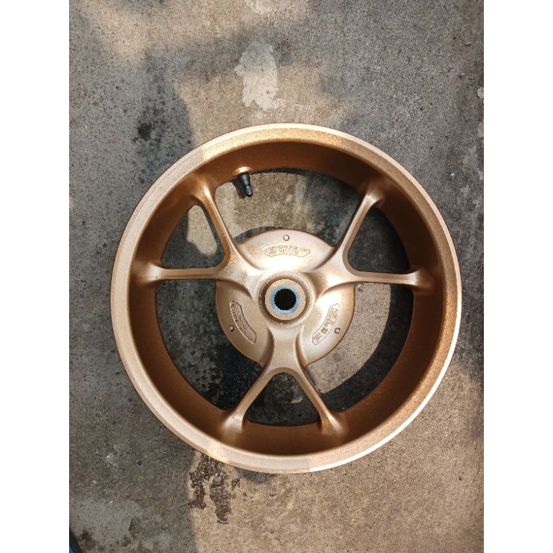 Jual Velg Yamaha Aerox Gold Depan Belakang | Shopee Indonesia
