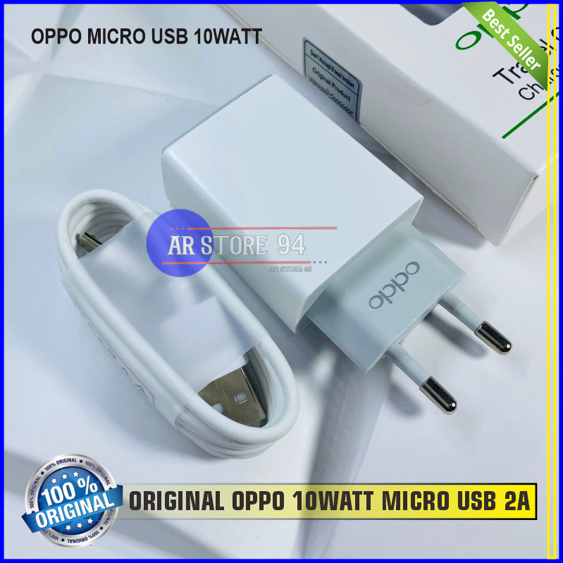 Charger Oppo A5S ORIGINAL 100% Micro USB AR