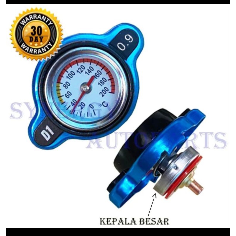 Jual D1 1.1 Tutup Radiator Temperature Indikator Suhu Universal Motor ...