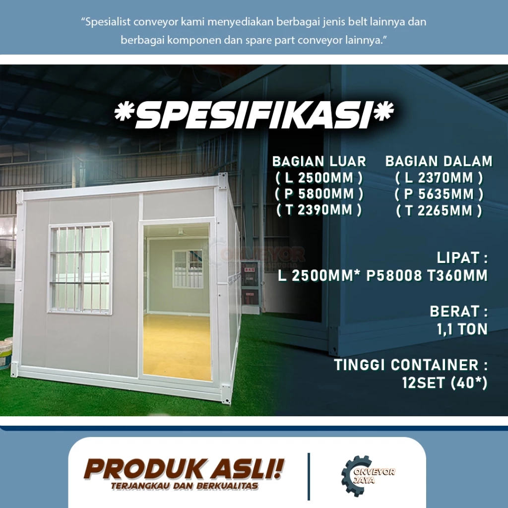 Harga Container 20 Feet Surabaya