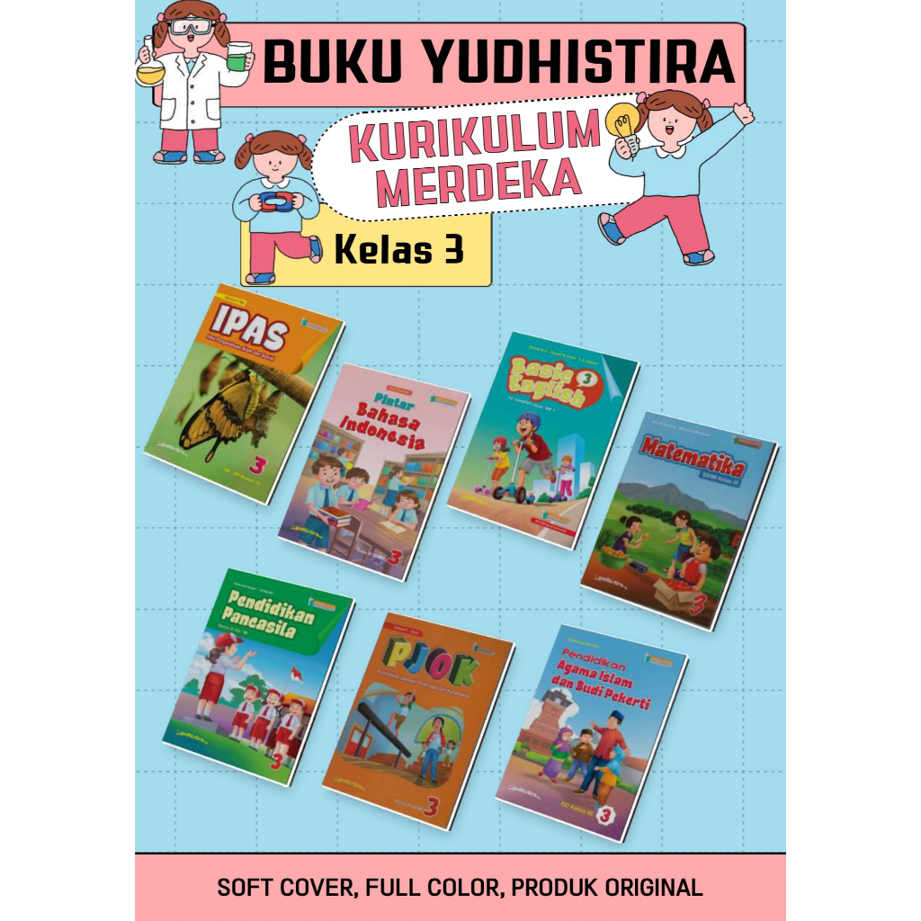 Jual Buku Yudhistira Kelas 3 SD Kurikulum Merdeka | Shopee Indonesia