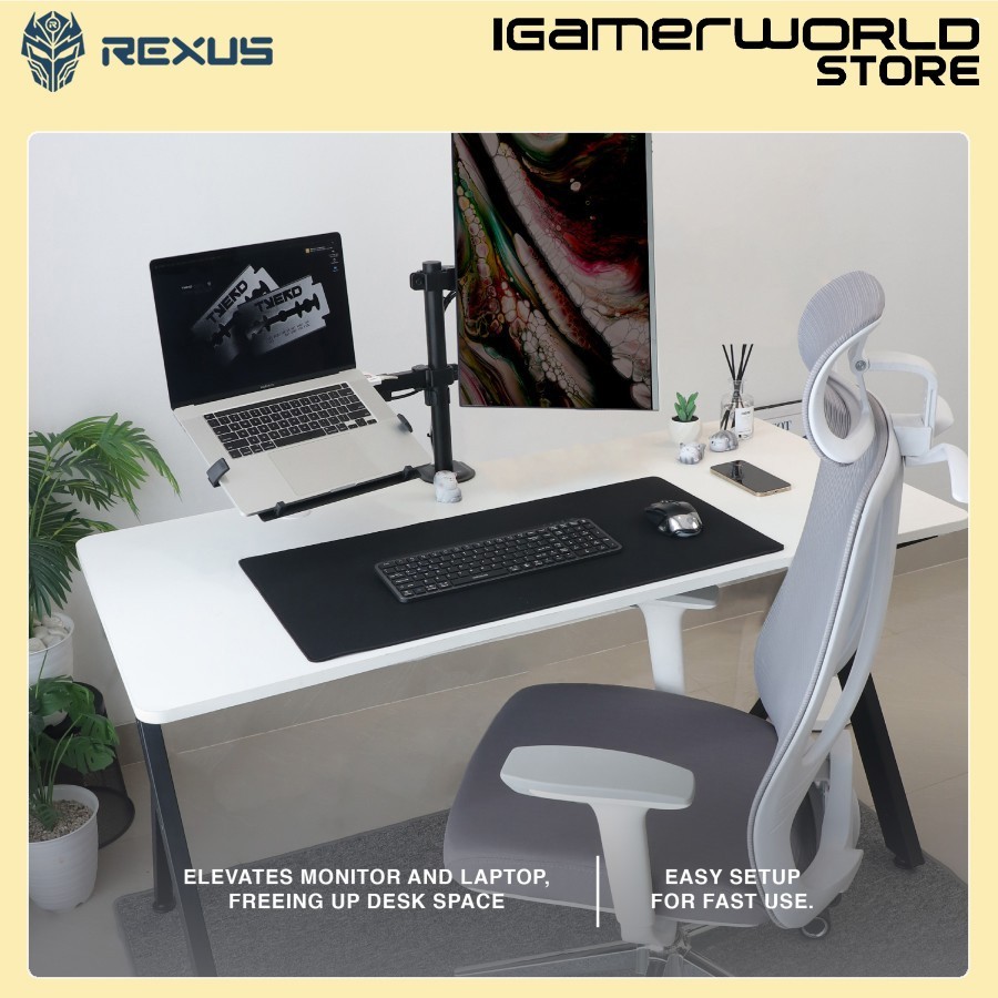 Jual Rexus Monitor and Laptop Arm Bracket DBM 03 / DBM-03 Stand Monitor ...