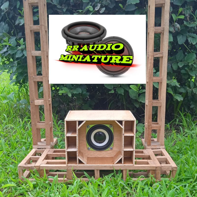 Jual box speaker minicraft + speaker 2 inch | Shopee Indonesia