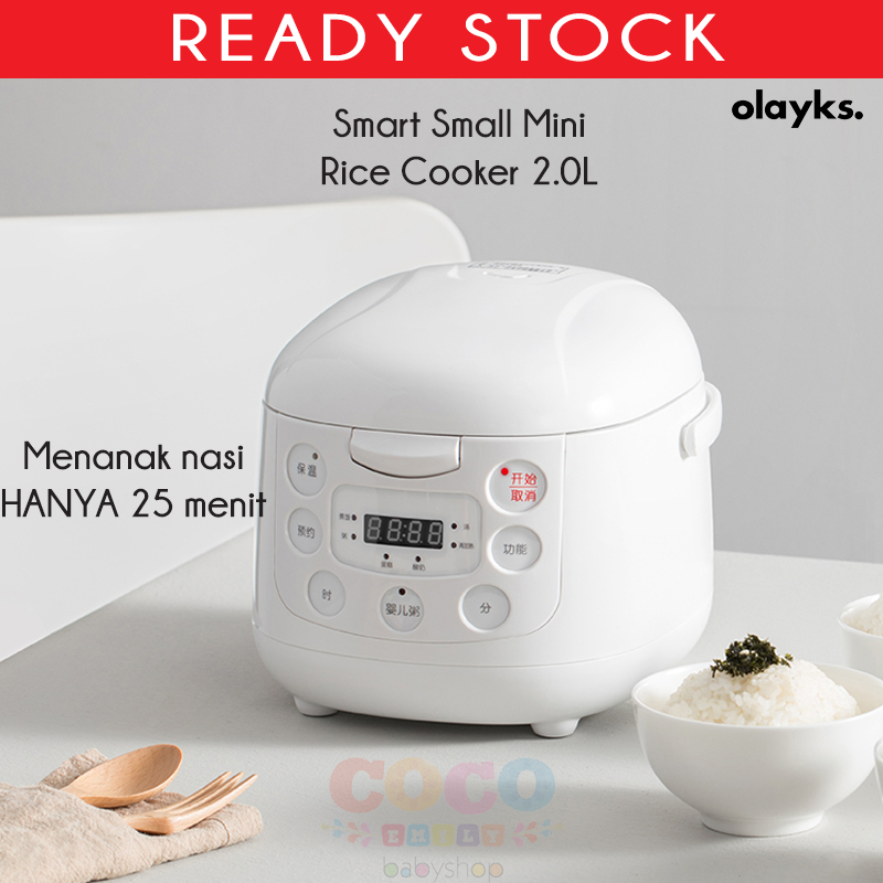 Jual OLAYKS OL-02D Instant Rice Cooker 2L Household Mini Small 2-3 ...