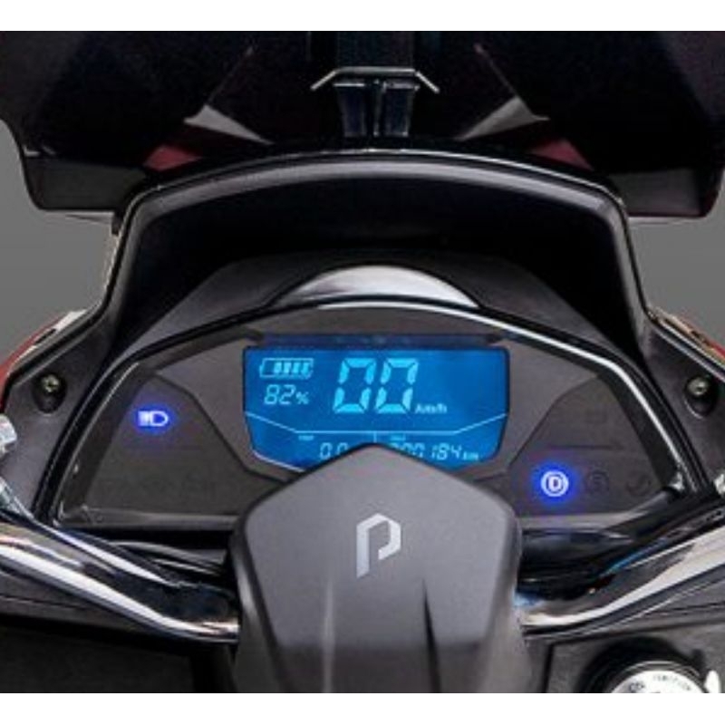 Jual garnish speedometer cover polytron fox r motif carbon glossy ...