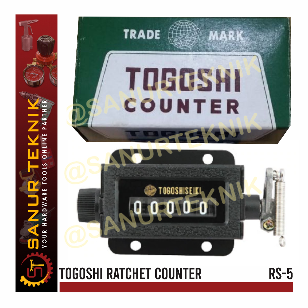 Jual TOGOSHI Ratchet Counter RS 5 RS-5 RS 05 RS-05 | Shopee Indonesia