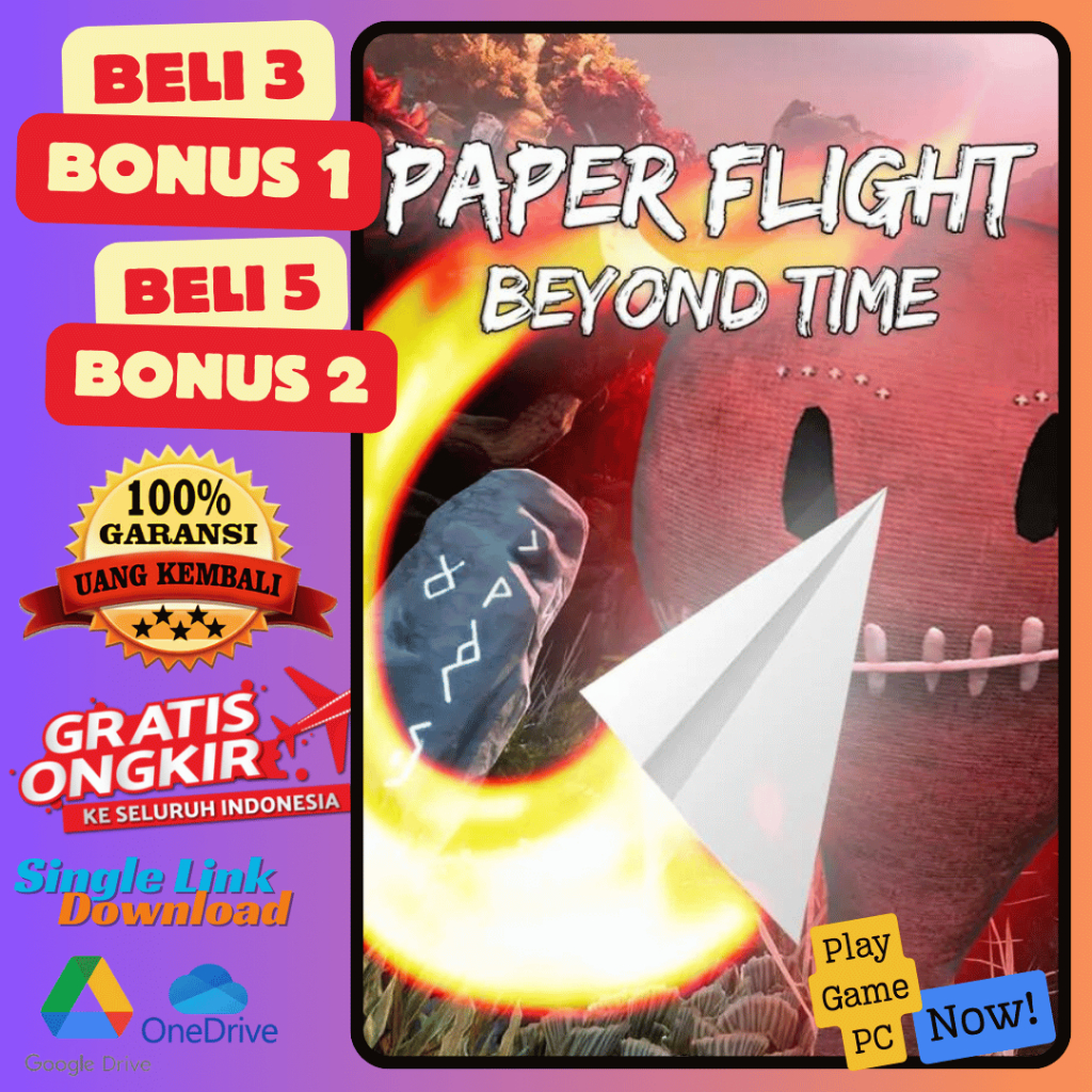 Jual Paper Flight – Beyond Time Game PC dan Laptop - Download Single ...