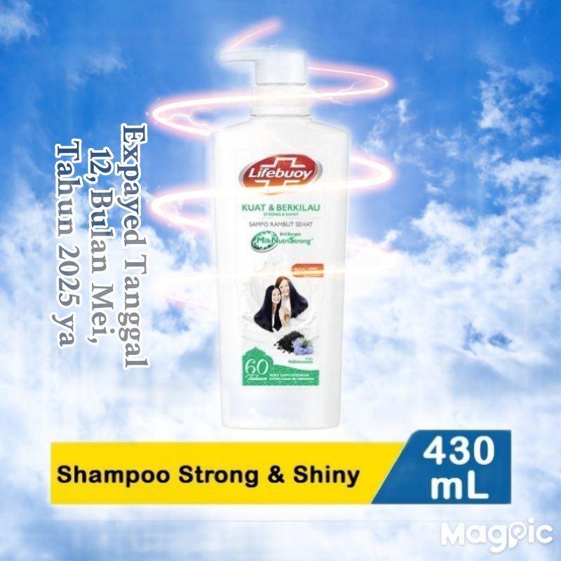 Jual Sampo Lifebuoy Putih Kuat & Berkilau Kini Dengan Milk Nutri Strong ...