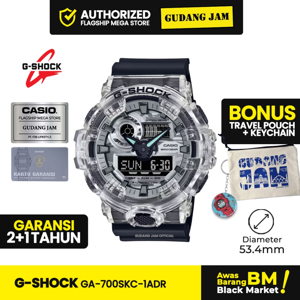 Jual Jam Tangan G-Shock GA-700SKC-1ADR GA-700SKC GA-700 GA700SKC