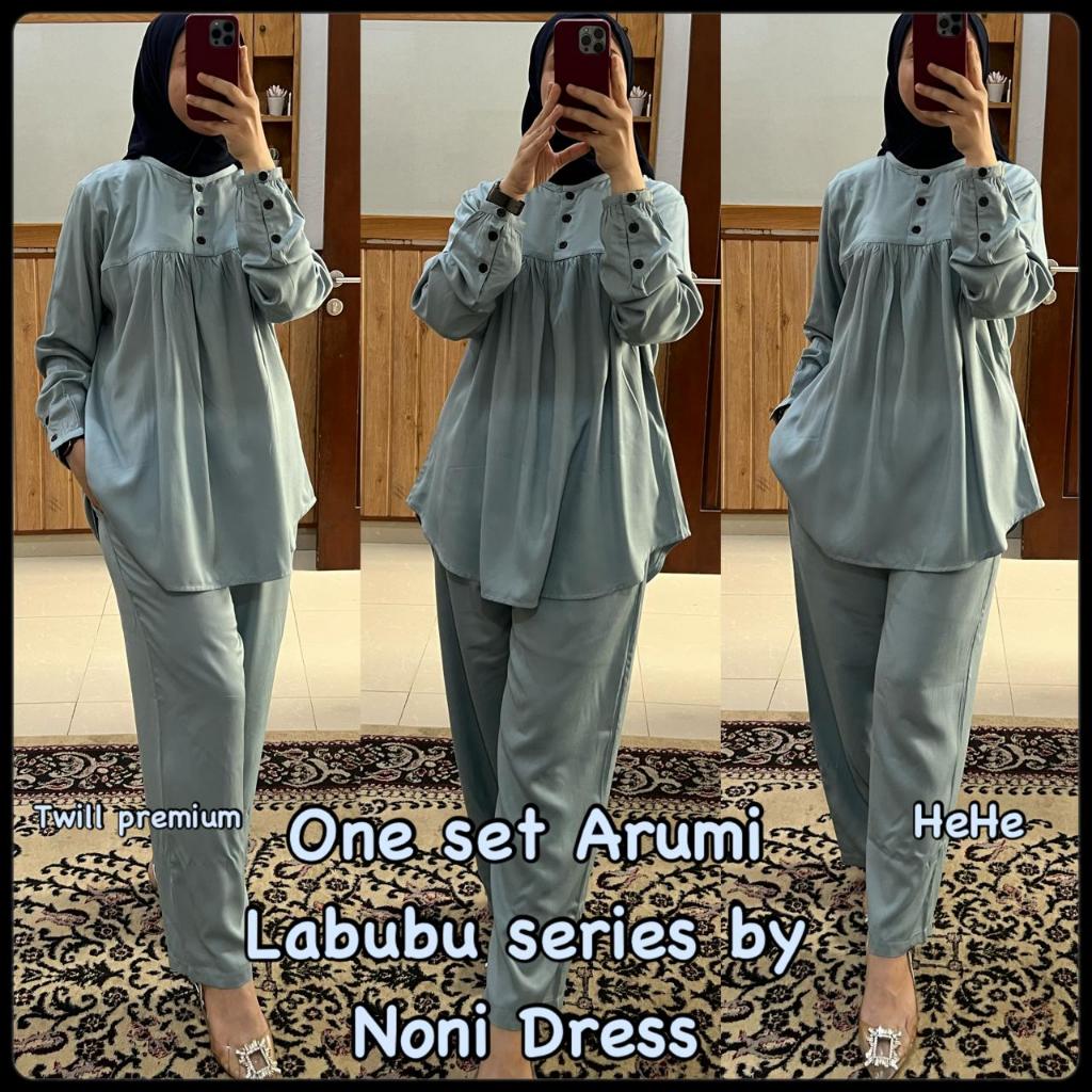 Jual Daster Arab NONI ARUMI Labubu Series One Set Twill Premium By Noni ...