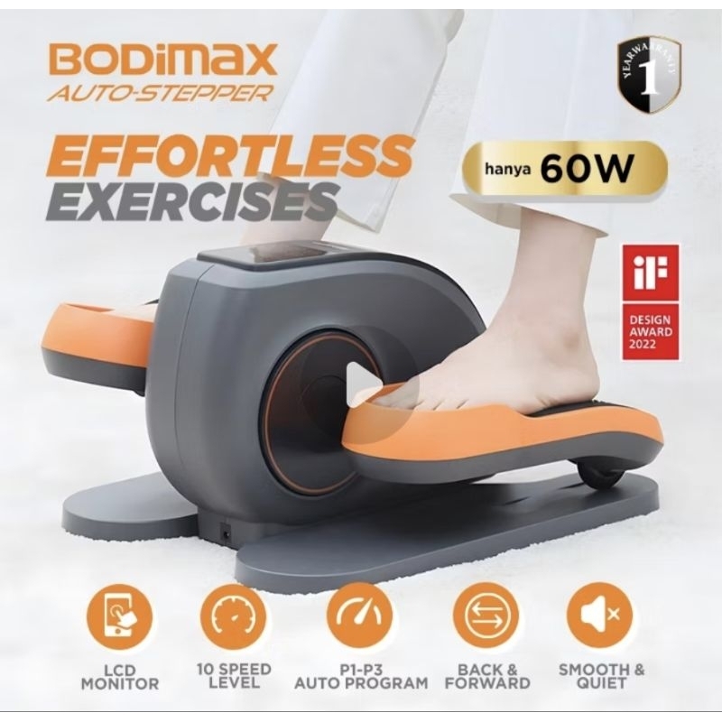 Jual Bodimax Auto-Stepper Hanya 60W Preloved (Masih Garansi) | Shopee ...