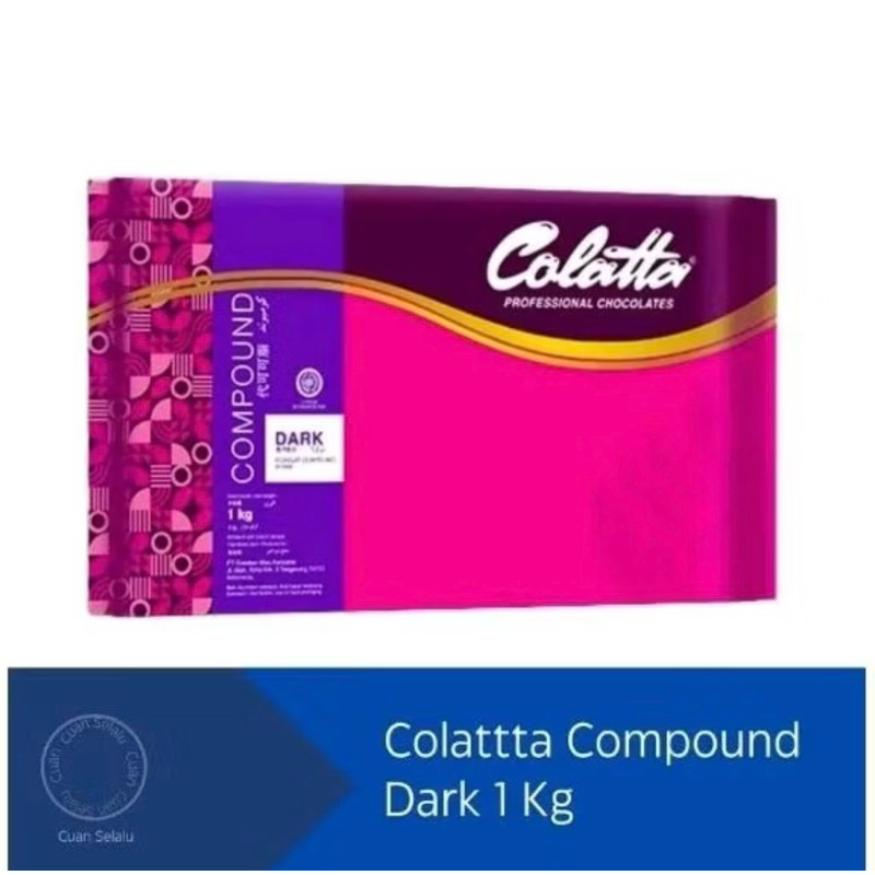 Jual coklat compound colatta 1kg / colatta dark compound 1kg | Shopee ...