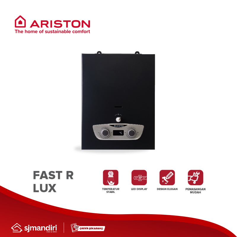 Jual Ariston Fast R LUX 5 Liter Instan Water Heater Gas LPG Pemanas Air ...