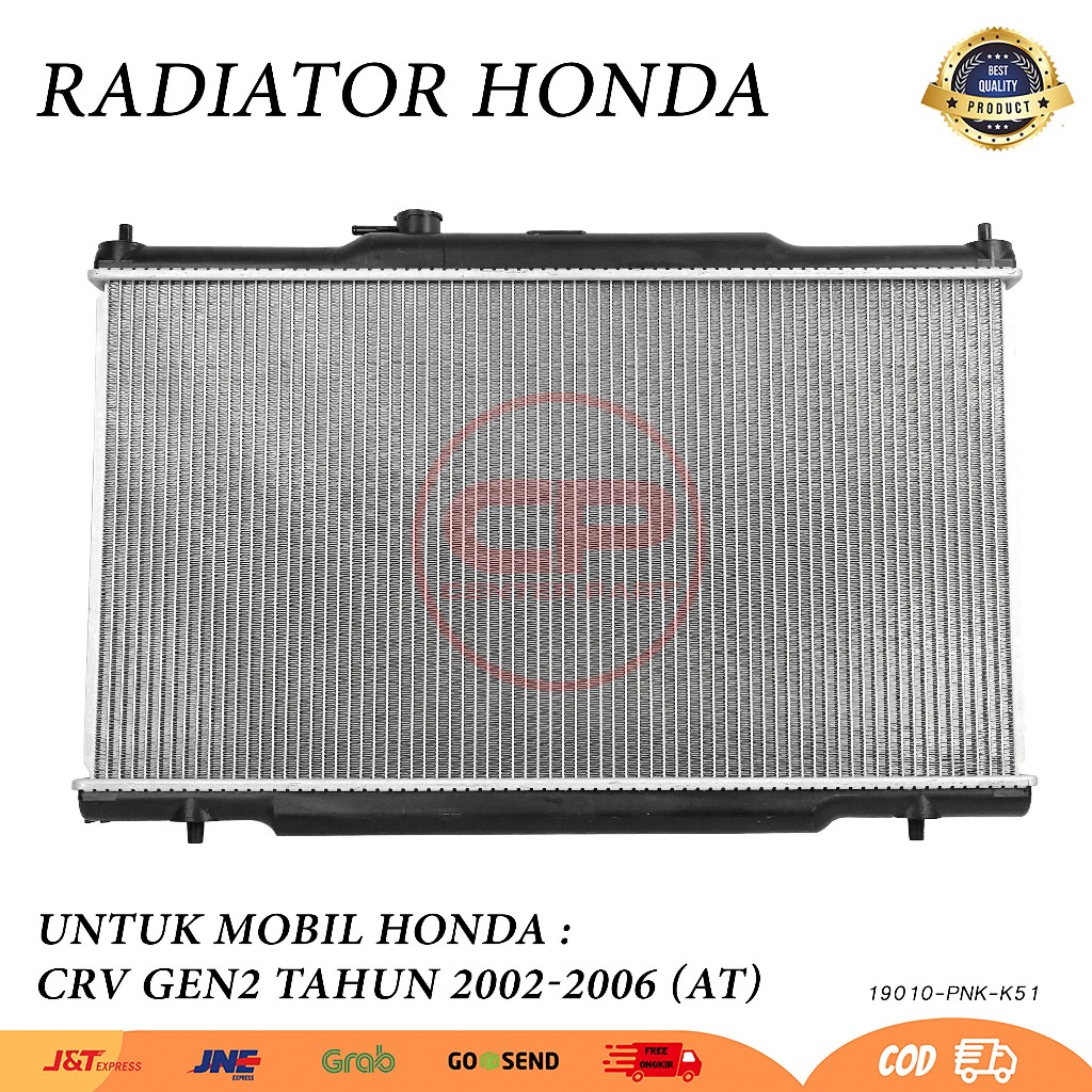 Jual Radiator Honda Crv Rd Gen2 Tahun 2002 2003 2004 2005 2006 Matic At ...