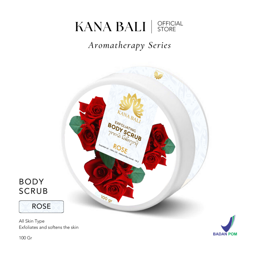 Jual Kana Bali Body Scrub Rose Aromatherapy Lulur Mawar Aromaterapi ...