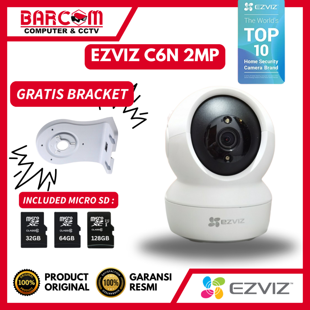 EZVIZ C6N スマートホームカメラ 2MP 未開封 EZVIZ C6N スマートホームカメラ 2MP 未開封（スマートホーム