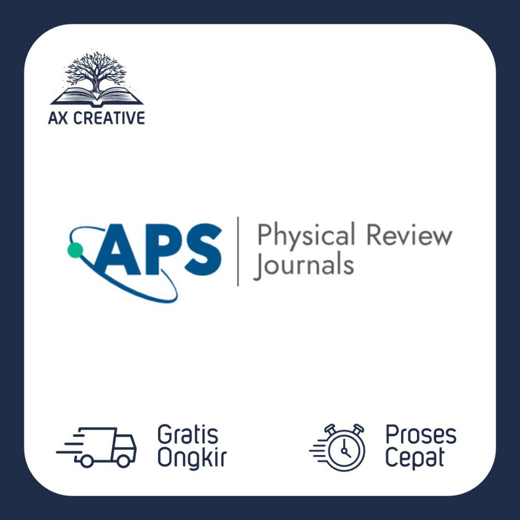 Jual Jurnal Internasional APS (American Physical Society) Termurah dan ...