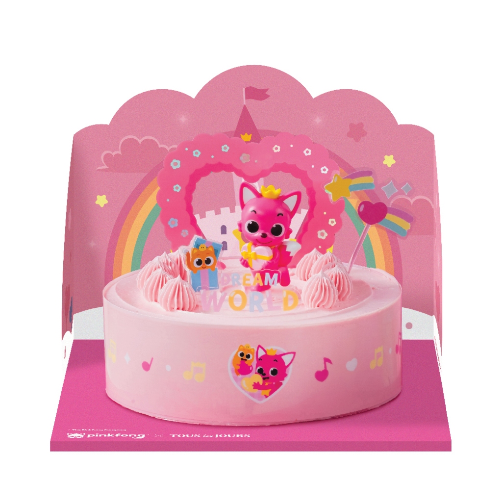 Jual TOUS les JOURS - Pinkfong Dreamworld Cake | Shopee Indonesia