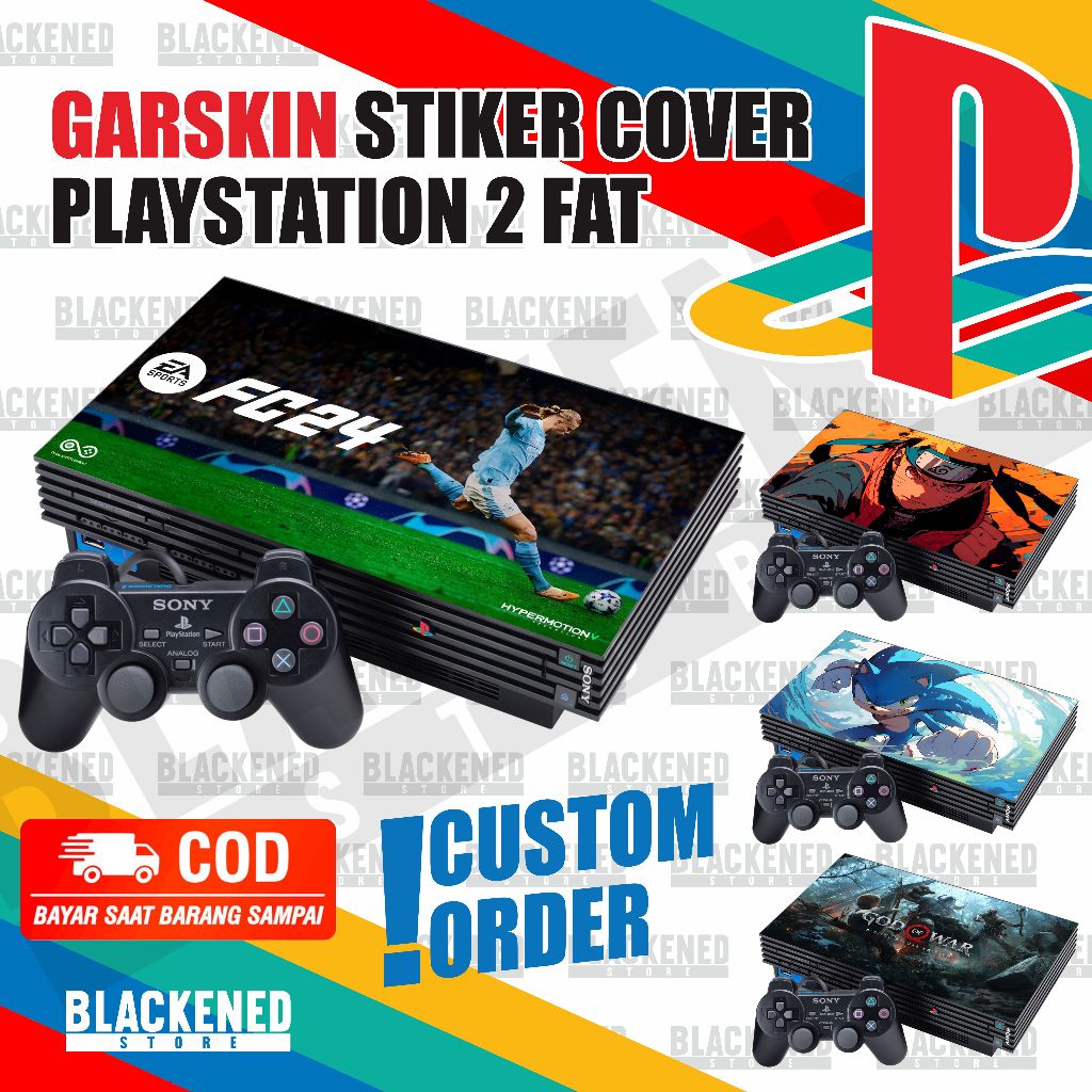 Jual Sticker PS2 Fat GARSKIN STICKER COVER | Shopee Indonesia