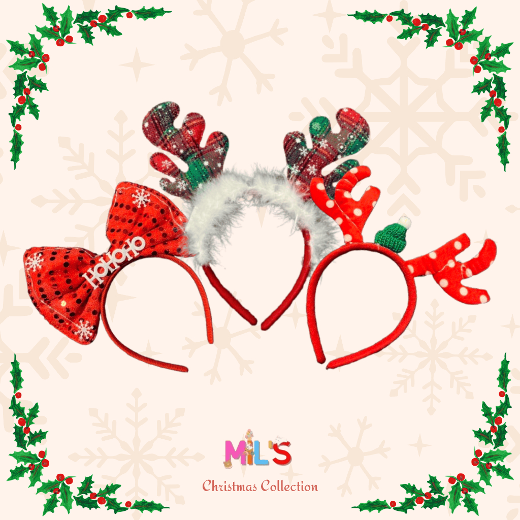 Jual [ CUTE MIL'S ] BANDO NATAL LED LAMPU MENYALA CHRISTMAS HEADBAND ...