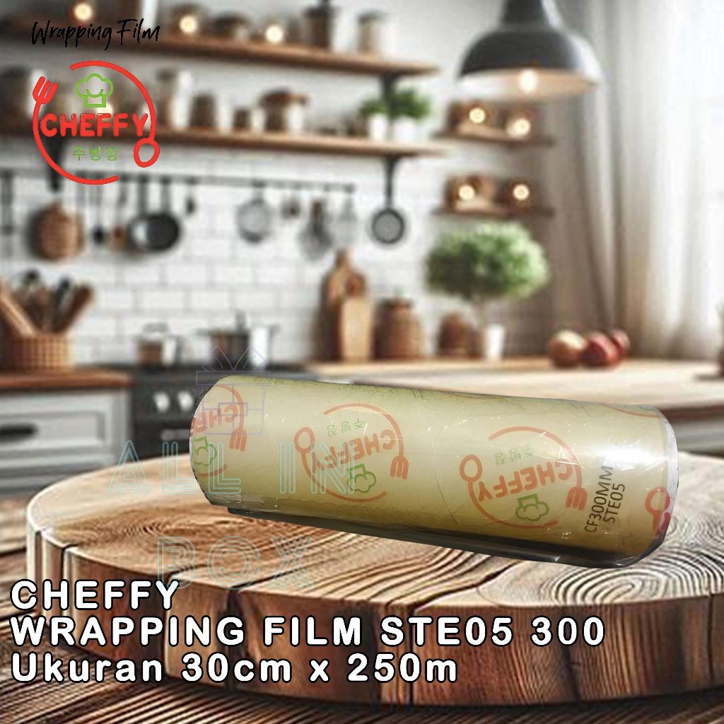 Jual CHEFFY WRAP FILM - STE05 - 30 cm x 250 meter - WRAPPING PLASTIK ...