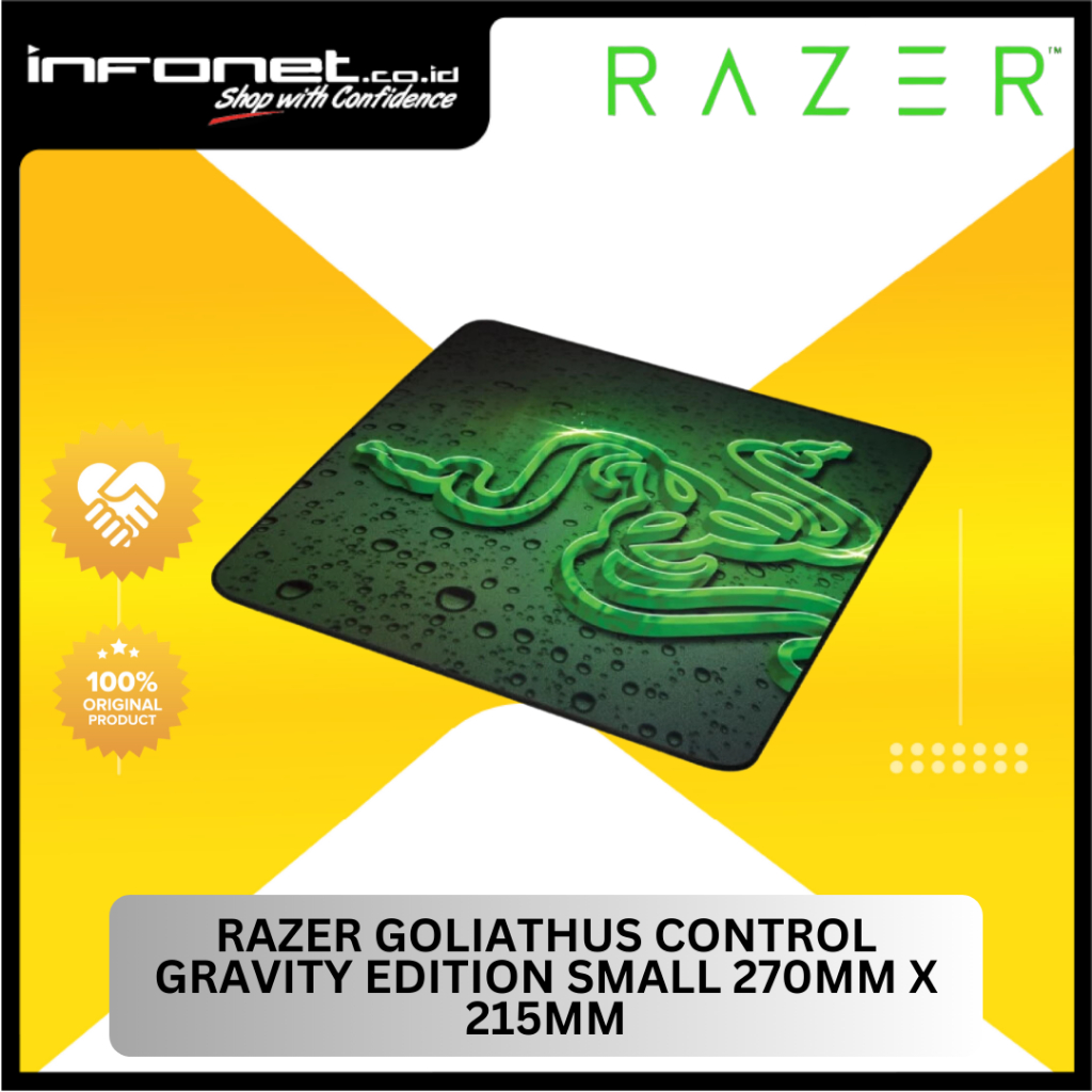 Jual RAZER GOLIATHUS CONTROL GRAVITY EDITION SMALL 270MM X 215MM ...