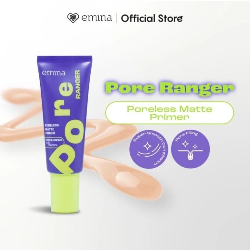Jual Emina Pore Ranger 20 ml/ Pore Ranger Total Poreless Matte Primer ...