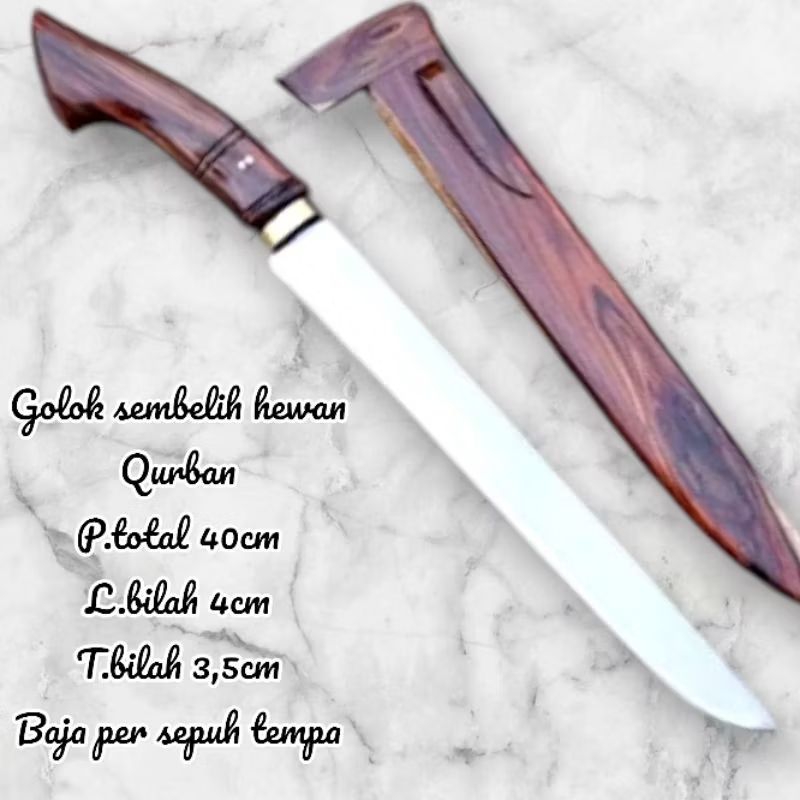 Jual Termurah!!! G0l0k Sembelih Hewan Qurban Baja Per | Shopee Indonesia