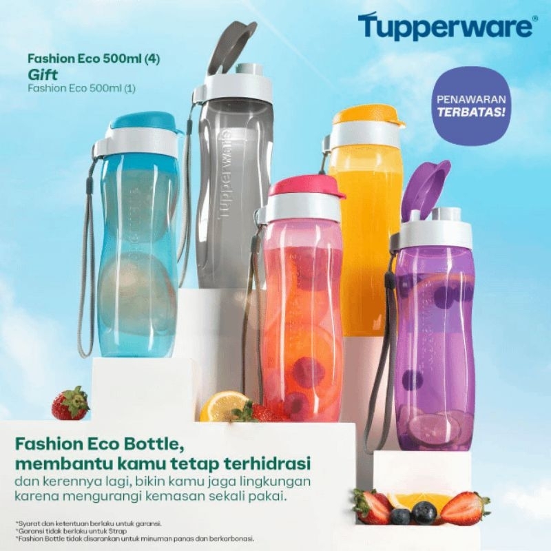 Jual Eco bottle Fashion 500ml (ecer / 1pcs) | Shopee Indonesia
