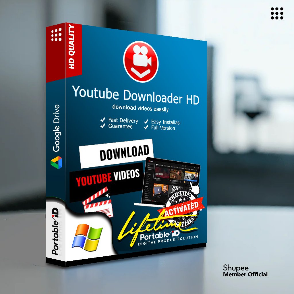 Jual YTD Video Dowloader Ultimate V7.6.3.2 Portable | Shopee Indonesia